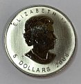 картинка Серебряная монета 5 долларов 2008 Канада (26006560) 