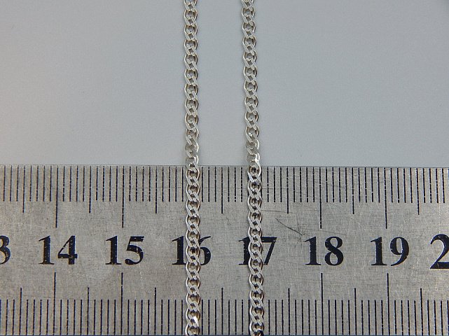 Серебряная цепь с плетением Нонна (32230369) 3