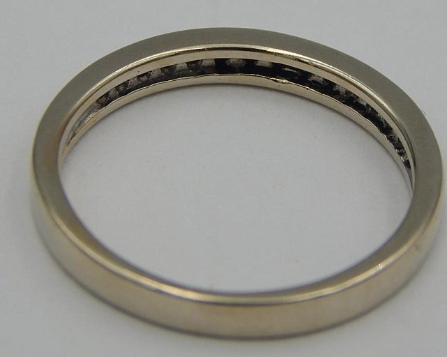 Кольцо из белого золота с бриллиантом (-ми) (30717868) 3