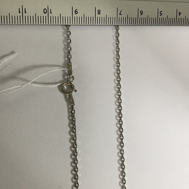 Срібний ланцюг із плетінням Якірне (29787195) 2