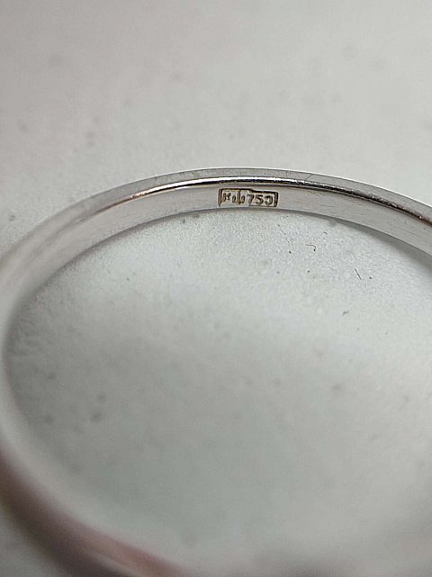 Кольцо из белого золота с жемчугом и бриллиантом (-ми) (32860003) 7