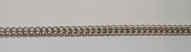 Срібний ланцюг із плетінням Фараон (31966506) 1