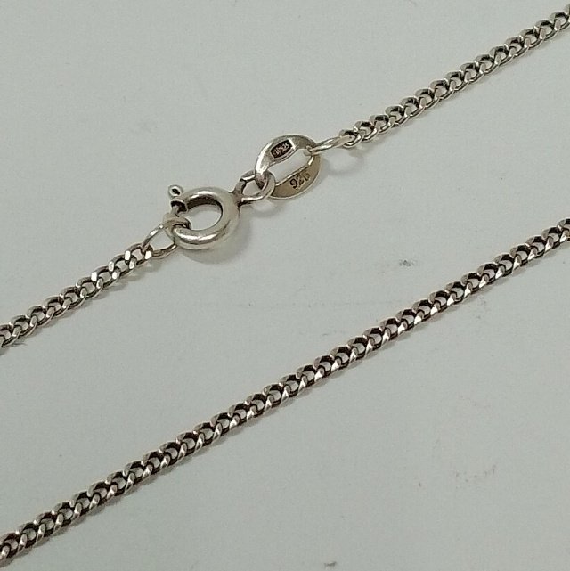 Серебряная цепь с плетением Панцирное (33550491) 0