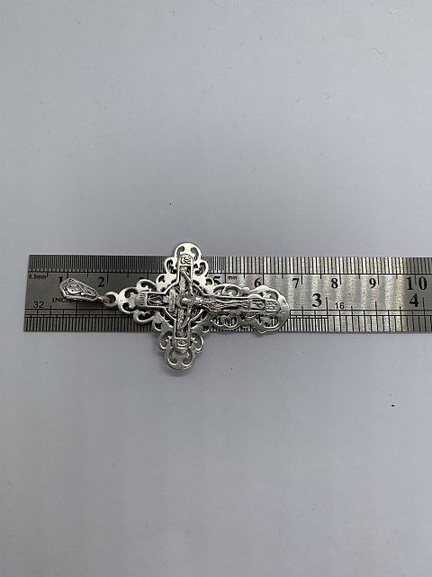 Срібний підвіс-хрест (33534829) 2