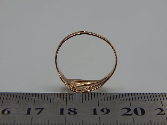 Кольцо из красного золота (33766837) 3