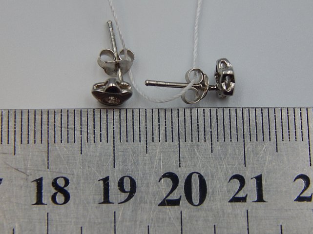 Срібні сережки з цирконієм (33744836) 3