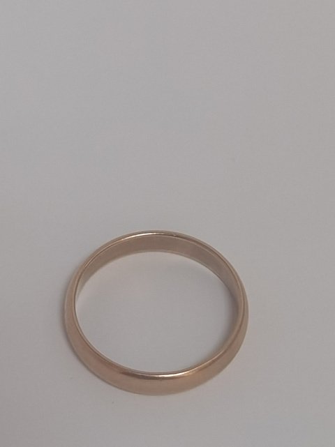 Обручальное кольцо из красного золота (33485865)  1