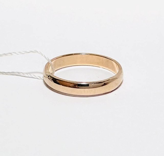 Обручальное кольцо из красного золота (32803375) 3