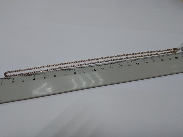 Серебряная цепь с плетением Якорное (30532431) 1