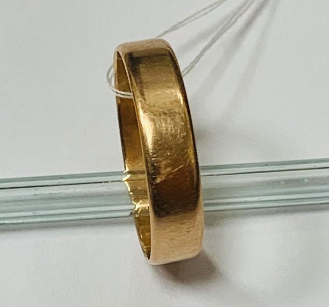 Обручальное кольцо из красного золота (33752776)  0