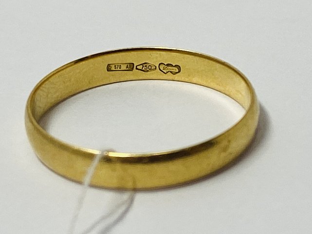 Обручальное кольцо из желтого золота (33929817)  3