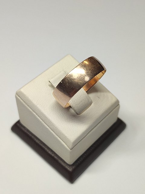 Обручальное кольцо из красного золота (33798749) 1