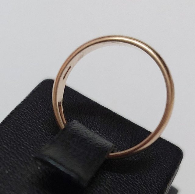 Обручальное кольцо из красного золота (33276643) 3