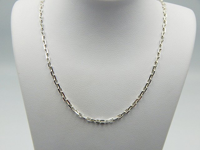 Серебряная цепь с плетением Якорное (31919975) 0
