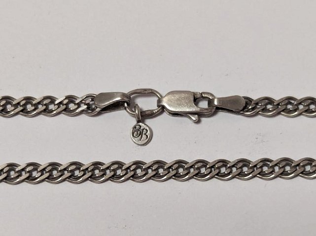 Серебряная цепь с плетением Нонна (33716983) 1