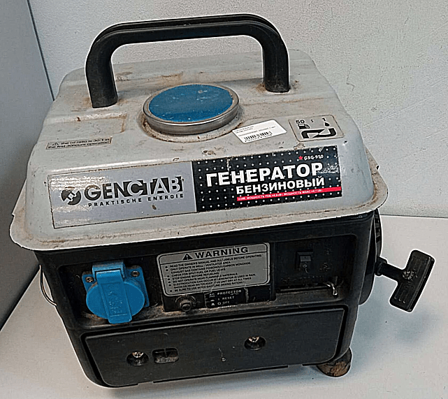 Электрогенератор бензогенератор Genctab GSG-950  0