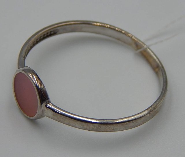Серебряное кольцо с эмалью (32506222) 2