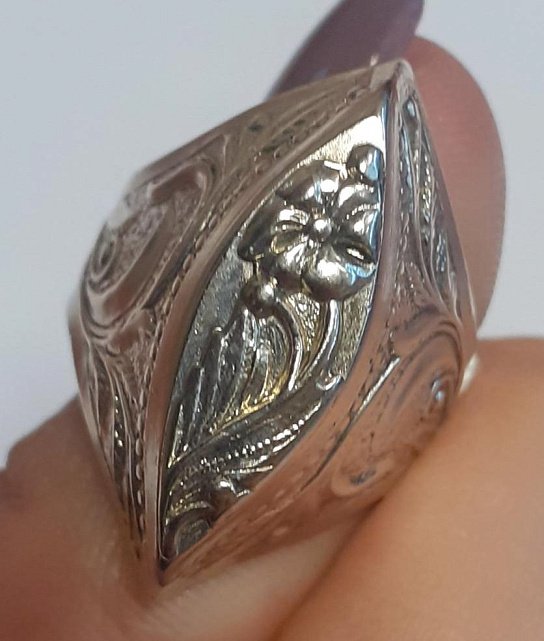 Серебряное кольцо (33590897) 2