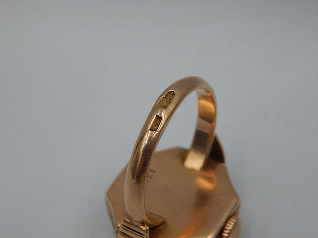 Перстень из красного золота (33678854)  10