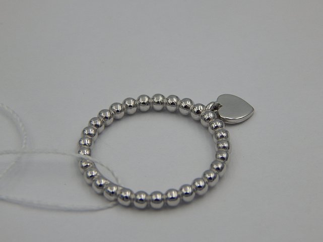 Серебряное кольцо с подвесом (32444021) 1
