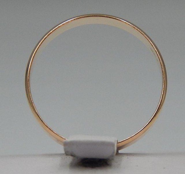 Обручальное кольцо из красного золота (32282278) 3