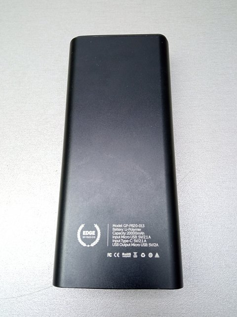 Powerbank Gelius Pro Edge GP-PB20-013 20000 mAh Black 2