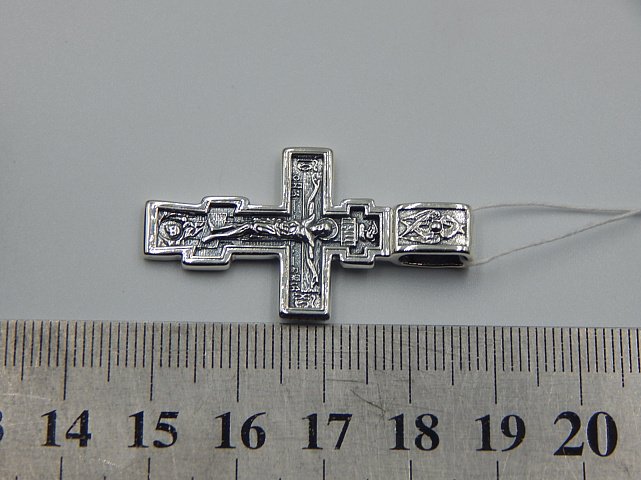 Срібний підвіс-хрест (32272309) 2