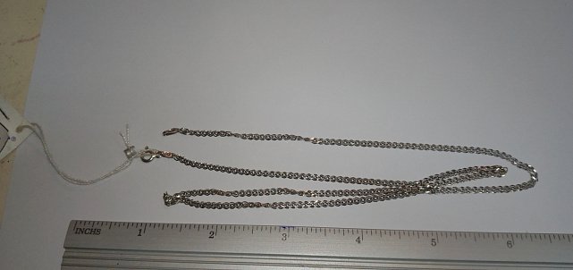 Серебряная цепь с плетением Нонна (30518916) 2