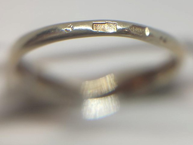 Кольцо из красного золота с бриллиантом (-ми) (27416926) 5