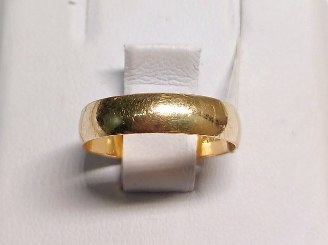 Обручальное кольцо из красного золота (31265652) 0