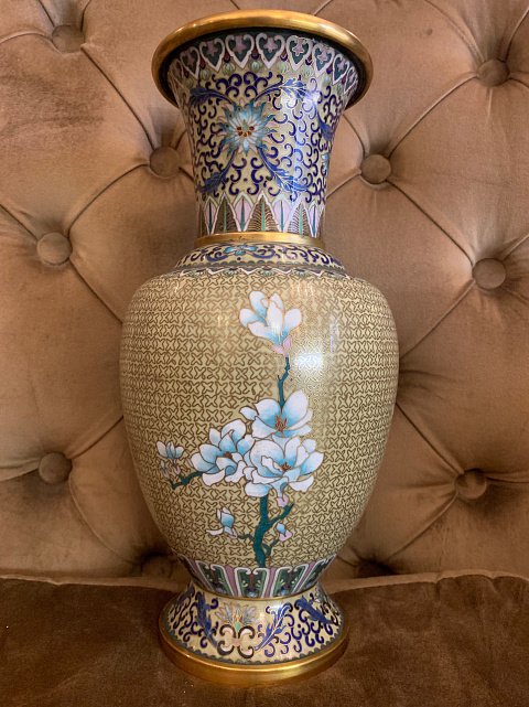 Декоративная ваза в Клуазоне (Китай) 31170687 3