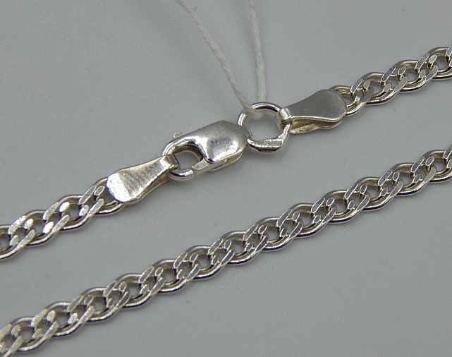 Серебряная цепь с плетением Нонна (32171825) 0