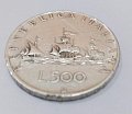 картинка Серебряная монета 1500 лир Италия (2996154) 