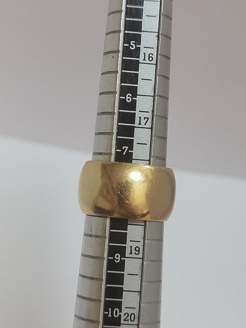 Кольцо из желтого золота с бриллиантом (-ми) (33143178) 3