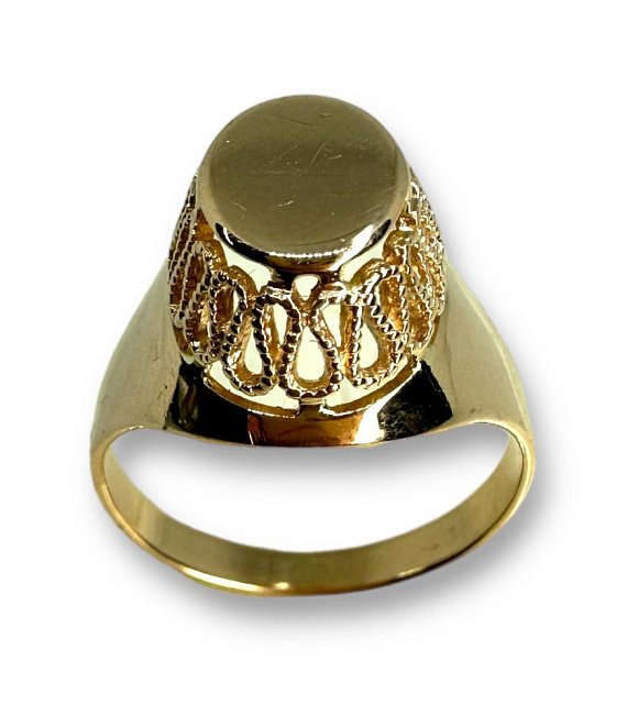 Кольцо из красного золота (31775201) 1