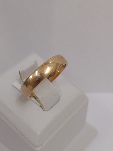 Обручальное кольцо из красного золота (33421425) 1