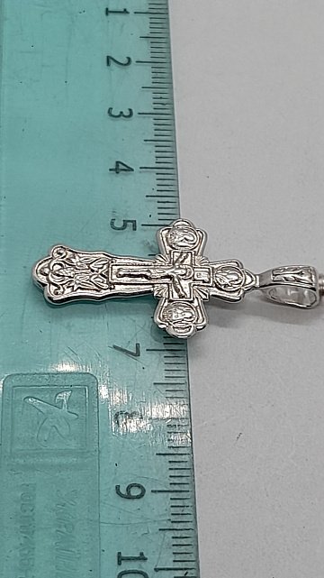 Срібний підвіс-хрест (31804618) 2