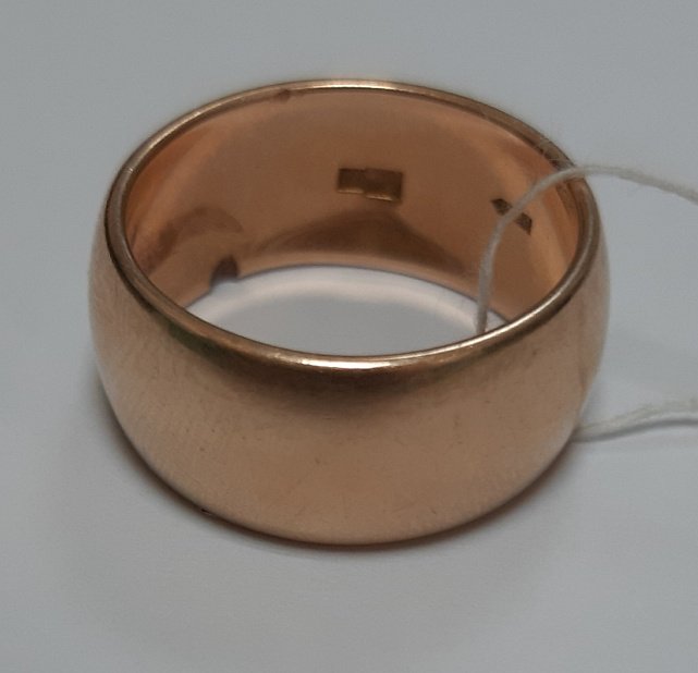Обручальное кольцо из красного золота (31385991)  10