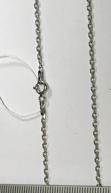 Срібний ланцюг із плетінням Якірне (29787057) 3