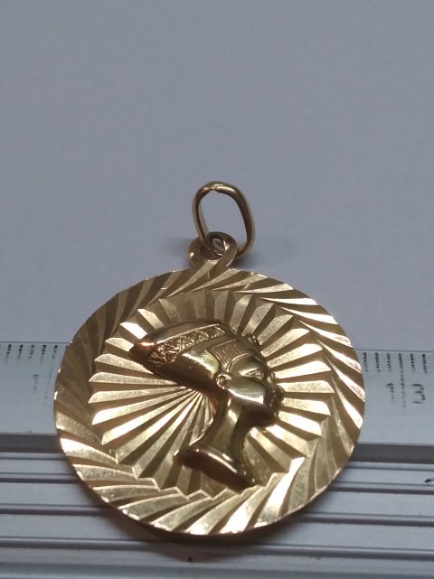 Кулон из желтого золота (31560590)  2