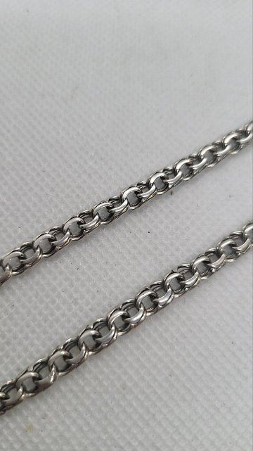 Срібний ланцюг із плетінням Бісмарк (31766250) 1