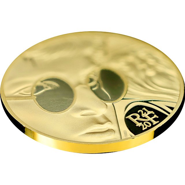 Золота монета 1/4oz Гаррі Поттер І Дамблдор 50 Євро 2021 Франція (33214275) 12
