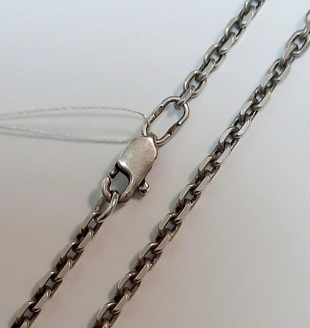 Серебряная цепь с плетением Якорное (33809739) 0