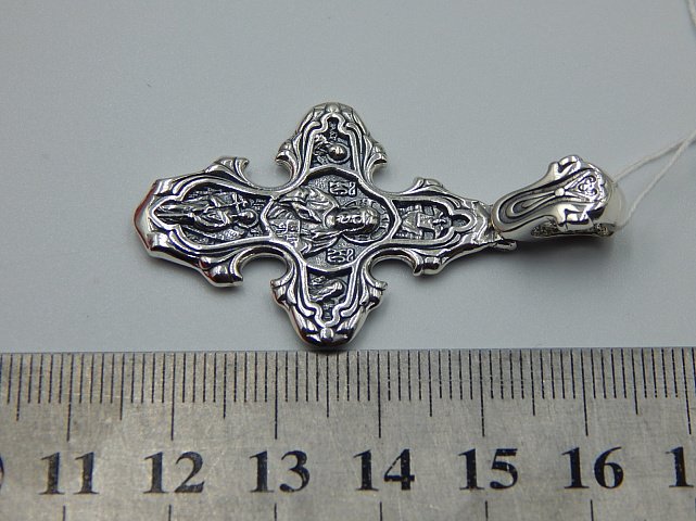 Срібний підвіс-хрест (32560304) 2