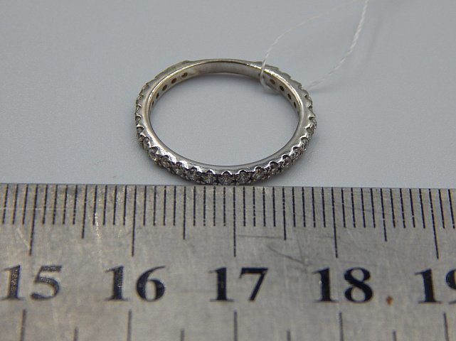 Серебряное кольцо с цирконием (31386734) 3