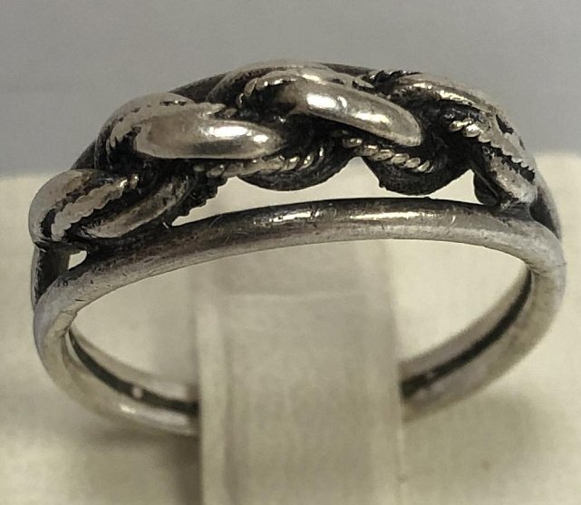 Серебряное кольцо (33500962) 5