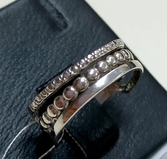 Серебряное кольцо (28650845) 1