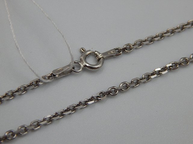 Серебряная цепь с плетением Якорное (30554163) 2