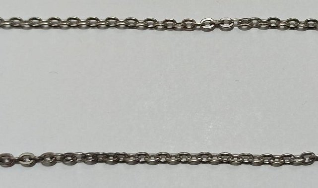 Серебряная цепь с плетением Якорное (30504935) 0