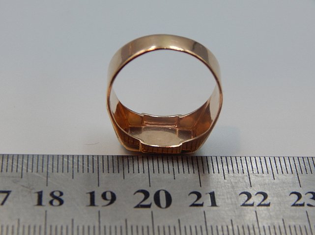 Перстень з червоного та білого золота (31896181) 5